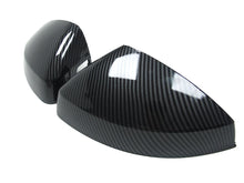 Carbon Fiber Look Side Mirror Cover Caps for Audi A3 8V S3 RS3 With Lane Assist 2013-2020 mc67