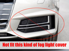 Pair Fog Light Grille Covers Left+Right Audi A4 B9 Non-S-Line 2017-2019
