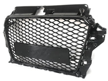 Badgeless For Audi A3 S3 8V 2014-2016 RS3 Style Grille Front Honeycomb Bumper Grille