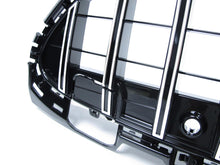 Front Bumper GTR Style Grille Black/Chrome For Mercedes-Benz C200 C300 AMG W206 Sedan 2022–2023