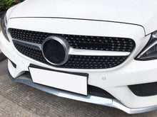 Silver Diamond Front Grille for Mercedes W205 S205 C205 A205 2015-2018 w/o Camera pz127
