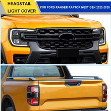 Tail Light Headlight Covers Trim Combo For Ford Ranger Raptor Next Gen 2022-2025