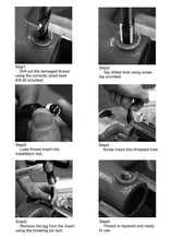 131pcs Thread Repair Tool Helicoil Inserts Kit Metric M5 M6 M8 M10 M12