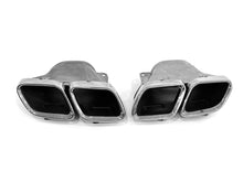 Chrome Exhaust Tips for Mercedes C-Class W205 C63/C63S AMG 2019-2021