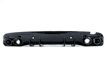 AMG Style Rear Diffuser + Exhaust Tips For Mercedes W205 S205 C180 C200 C43 AMG Sedan 2015-2021