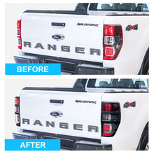 Rear Tail Light Cover Trims For Ford Ranger 2015-2022 PX2 PX3 Wildtrak XLT XLS