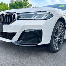Front Bumper Canards Fins for 2017-2020 BMW G30 with Sports Package