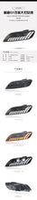 LED Sequential Projector Headlights DRL Assembly for Audi Q7 2010-2015