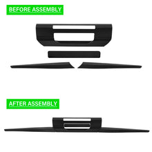 Black Rear Tailgate Handle Cover Trim For Ford Ranger Next Gen PY 2022-2024 XL XLT
