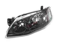 Pair LH+RH Head Light Lamp Headlights Black For Ford Falcon BF XT Fairmont 2006-2011