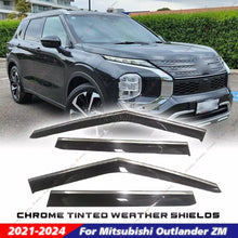 Chrome Tinted 4PCS Weather Shields for Mitsubishi Outlander ZM 2021-Onwards