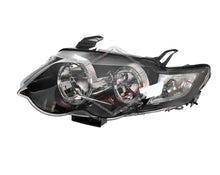 Pair LH+RH Head Light Angel Eyes (Black) For Ford Falcon FG s1 XR6 XR8 2008-2011 Headlights