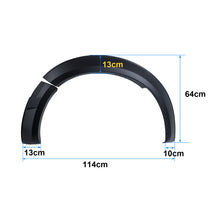 4pcs Front Fender Flares Wheel Arch w/o Sensor Cutout For Ford Ranger PY Next Gen 2022-2025 XL XLS