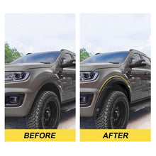 6x Slim Fender Flares Matte Black Guard For Ford Ranger PX3 MK3 2019-2022 Wildtrak