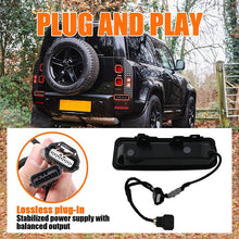 Pair Red Lens LED Rear Bumper Brake Light For Land Rover Defender 90 110 130 L663 2020-2024