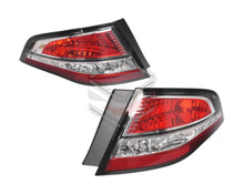 Pair LH+RH Tail Light Rear Lamp Chrome Inner Edge For Ford Falcon FG 2008-2014 Sedan XR XR6 XR8