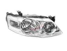 Pair LH+RH Head Light Chrome Headlights Fits Ford Falcon BF Series 2 & 3 Futura 2006-2011