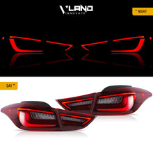 Red LED Tail Lights For Hyundai Elantra 2011-2015 Rear Lamps W/Sequential