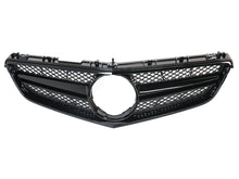 Gloss Black Mesh Front Grille For Mercedes-Benz E-Class W207 Coupe C207 2010–2013 PRE-LCI