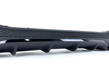 GLS63 Style Rear Diffuser w/ Black Exhaust Tips for Mercedes GLS X166 LCI 2016-2018