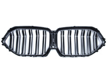Glossy Black Dual Slats Front Bumper Kidney Grille for BMW X6 G06 2020-2023 fg117
