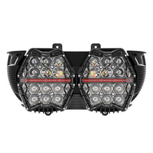 240W LED Dual Headlight Head Lamp for Harley Davidson Road Glide 2015-2024 Models