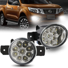 Pair LED Fog Lights For Nissan Navara NP300 D23 2015-20/Pathfinder R52 2013-2016