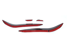 Glossy Black Front Bumper Side Canard Set for VW Golf MK6 GTI 2008-2012