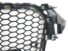 RS4 Style Gloss Black Honeycomb Front Grille For Audi A4 S4 B8.5 2013–2016