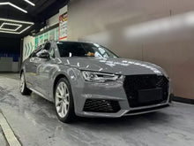 For 2017 2018 2019 Audi A4 B9 S-line S4 Fog Light Grille Honeycomb Mesh Grill Cover Left+Right