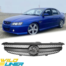 Matte Black Front Upper Grille For Holden Commodore VZ 2004-2007