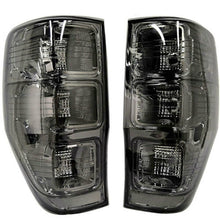 Pair Smoked Rear Tail Lights Brake Lamp For Ford Ranger PX MK2 2011-2018