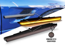 Smoked LED Sequential Side Indicator Turn Signal Light Marker For Holden Commodore VZ 2004-2008
