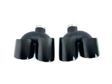 M Performance Exhaust Tips Black for BMW X3 G01 X4 G02 M-Sport 2018-2021