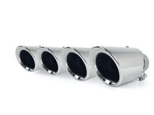 4pcs Universal 62mm Exhaust Tips for Porsche 911 996 997 Macan Cayenne Base