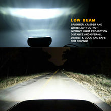 2PC 7x6'' 5x7'' inch LED Headlights Hi/Lo/DRL for 1983-2004 Toyota Hilux Pickup