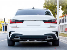 Rear Bumper Canards Side Air Vent Trims for BMW 3-Series G20 2019-2022 M Sport Only