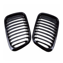 Gloss Black Front Hood Kidney Grille for BMW 3-Series E46 Sedan 1998-2001