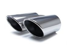 Exhaust Muffler Tips Brushed/Black/Silver For Porsche Cayenne 9Y0 9Y3 Petrol 2019-2024