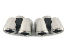 Stainless Chrome Muffler Tips Fit Land Rover Defender L663 90/110 P300 P400 Petrol