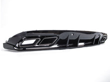 C63S Style Rear Diffuser + Quad Black Exhaust Tips for Mercedes W205 C205 AMG Coupe C43 2015-2021