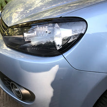 WildLiner Headlight Eyelids Eyebrow Lid Trim Cover For VW GOLF MK6 GTI TDI TSI