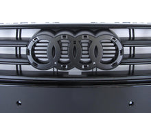 Gloss Black S4 Style Front Bumper Grille For Audi A4 S4 B9 2017–2019