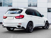 Body Kits for BMW X5 F15 M-Sport Rear Diffuser + Front Lip Splitters Gloss Black