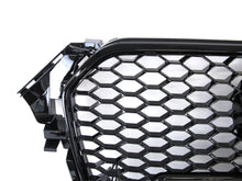 RS4 Style Quattro Honeycomb Front Grille For Audi A4 S4 B8.5 2013–2016