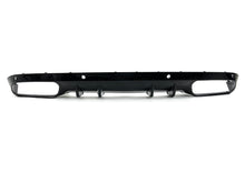 C43 Style Rear Diffuser + Round Tips for Mercedes W205 C200 C250 C300 Sedan 2015-2021 Non-AMG
