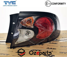Pair Tail Light Rear Lamp Black For Holden Commodore VT VU VX 1997-2002 - Sedan Only