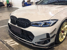 For 2023+ BMW 3-Series G20 M340i Black Diamond Front Kidney Grille Grill