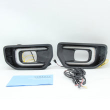 LED DRL Fog Daytime Running Light w Turn Singal For Ford Ranger XLT 2022-2023