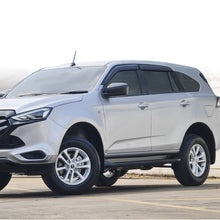 Tinted Black Weather Shields Weathershields for ISUZU MU-X MUX RJ 2021-Onwards Dual